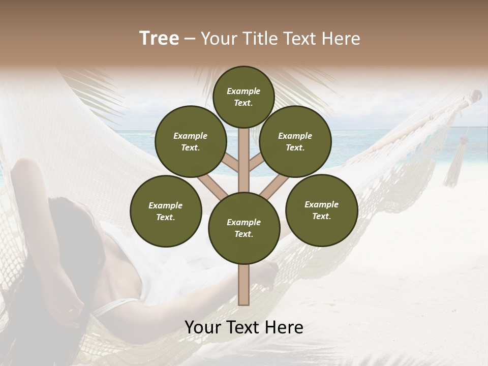 Beach Hammock PowerPoint Template