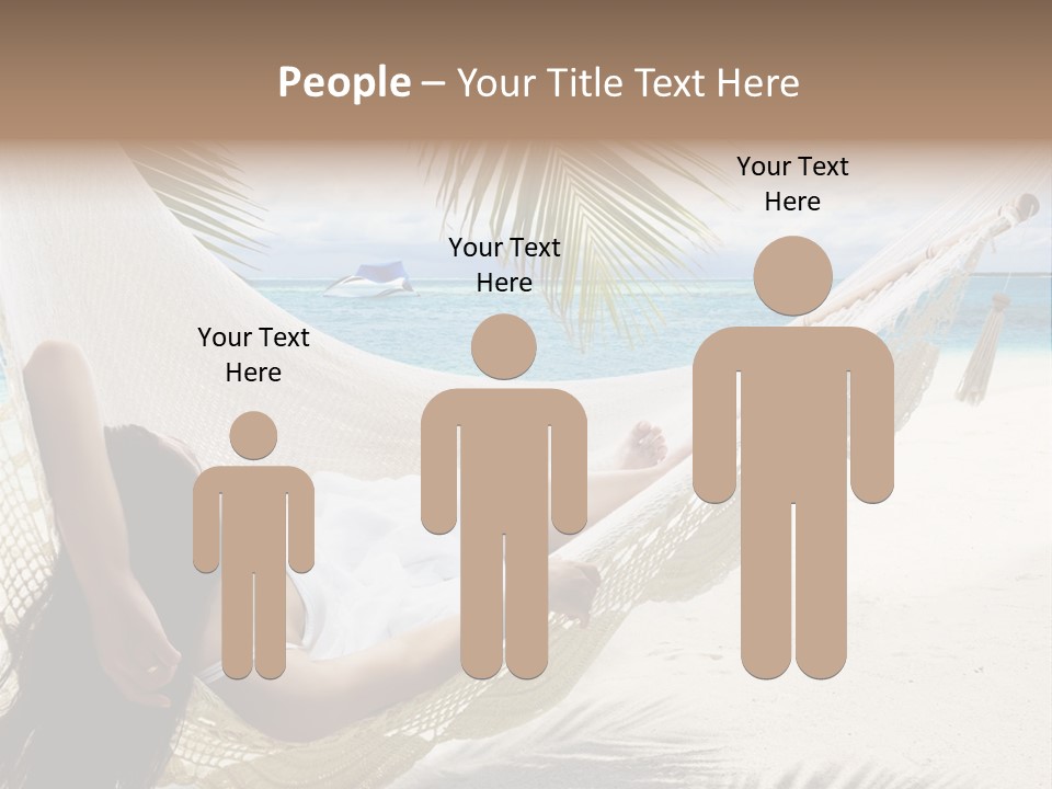Beach Hammock PowerPoint Template