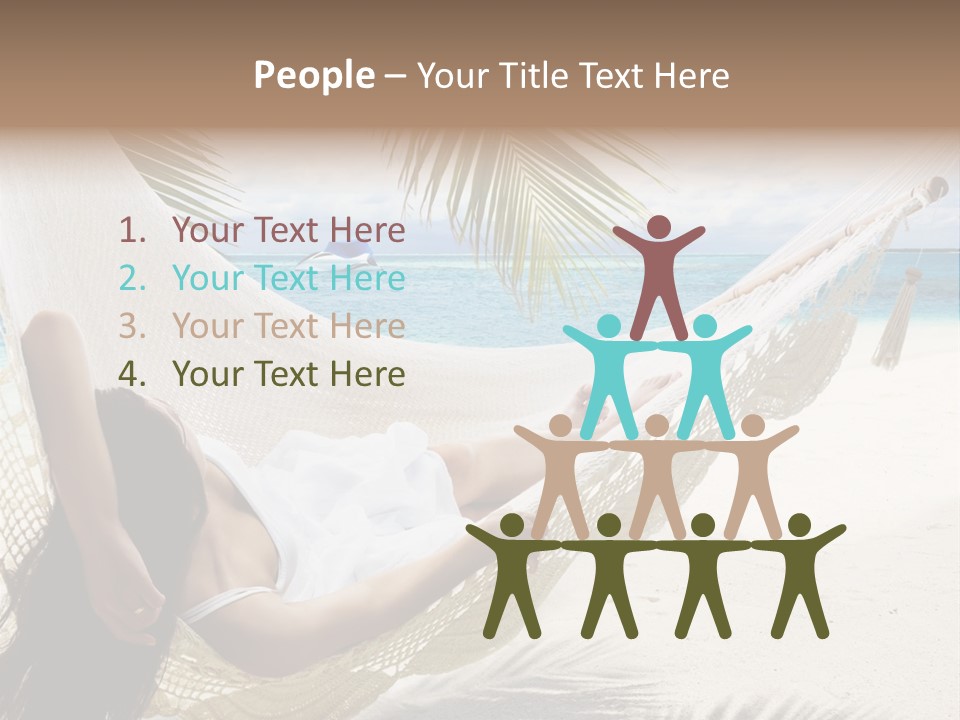 Beach Hammock PowerPoint Template