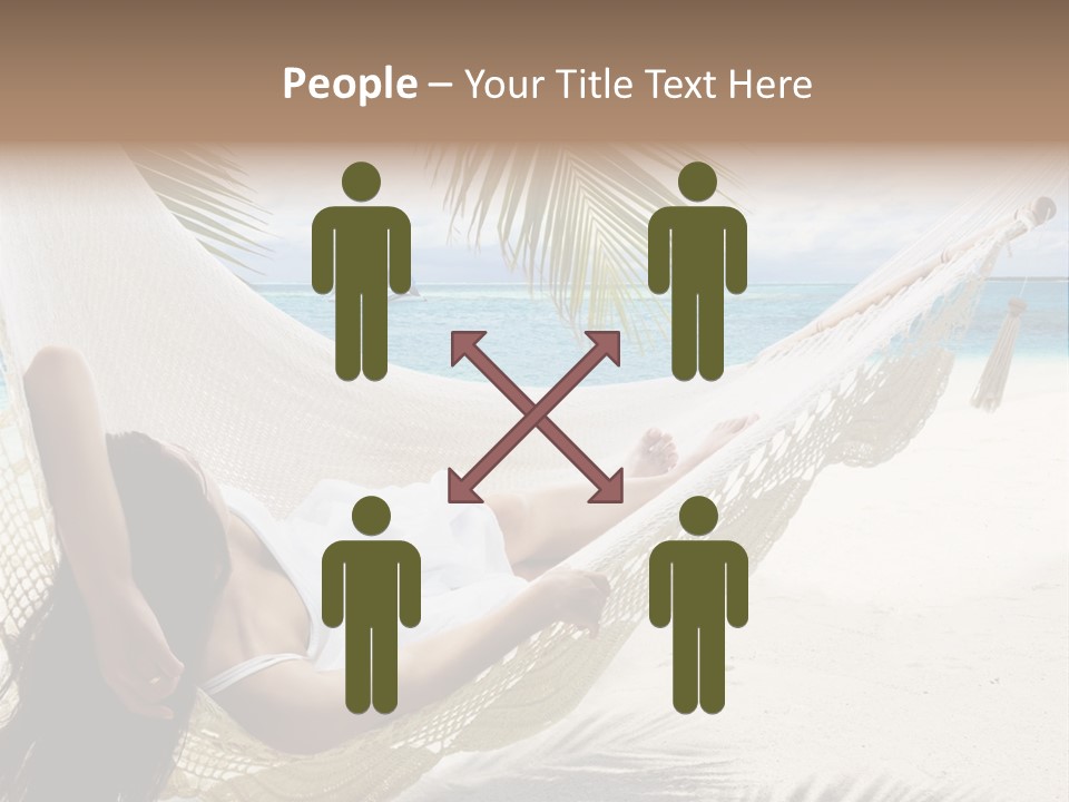 Beach Hammock PowerPoint Template
