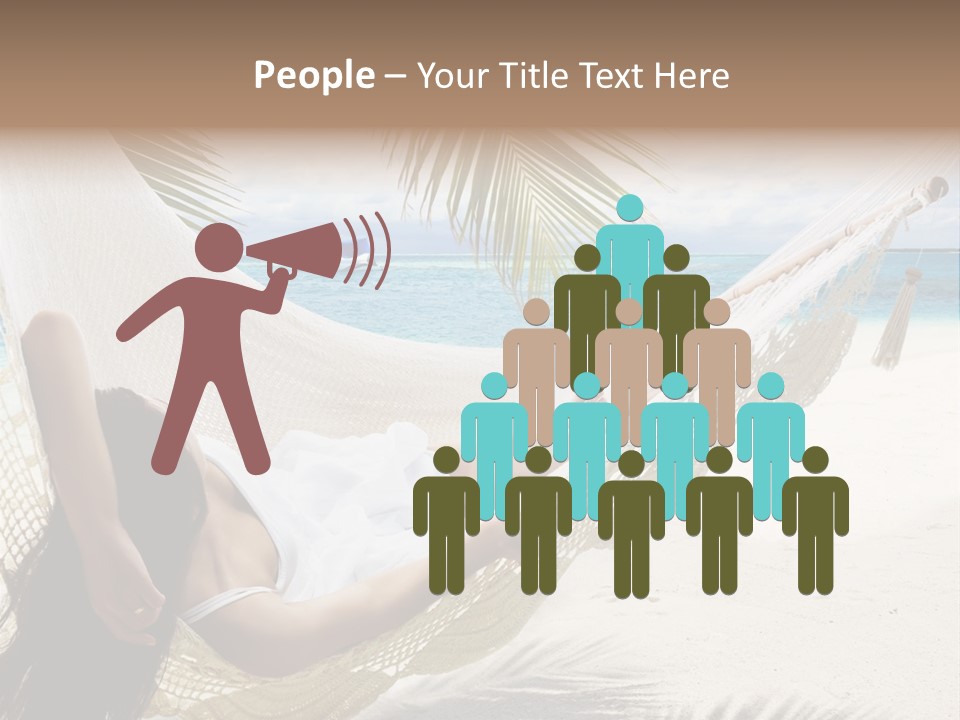 Beach Hammock PowerPoint Template