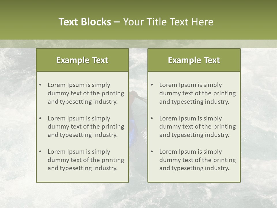 Kayak PowerPoint Template
