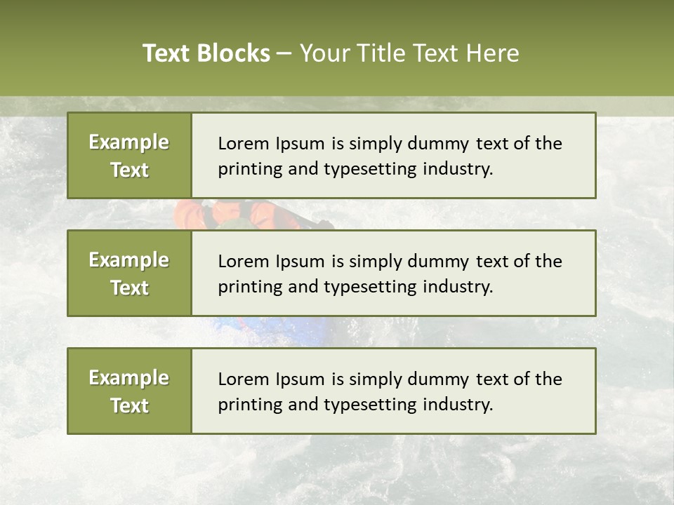 Kayak PowerPoint Template