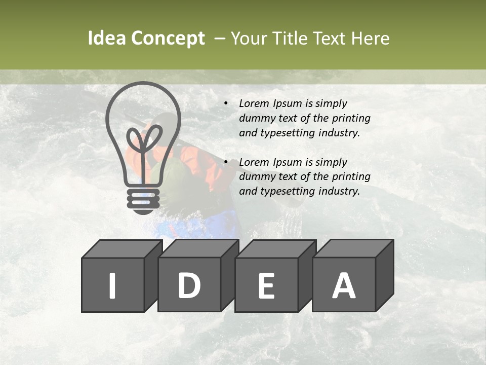 Kayak PowerPoint Template