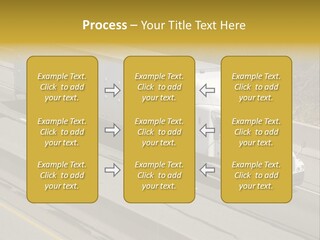 White Semi Truck On The Highway PowerPoint Template