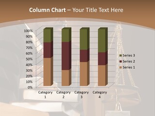 Judge Listening Closely In The Courtroom PowerPoint Template