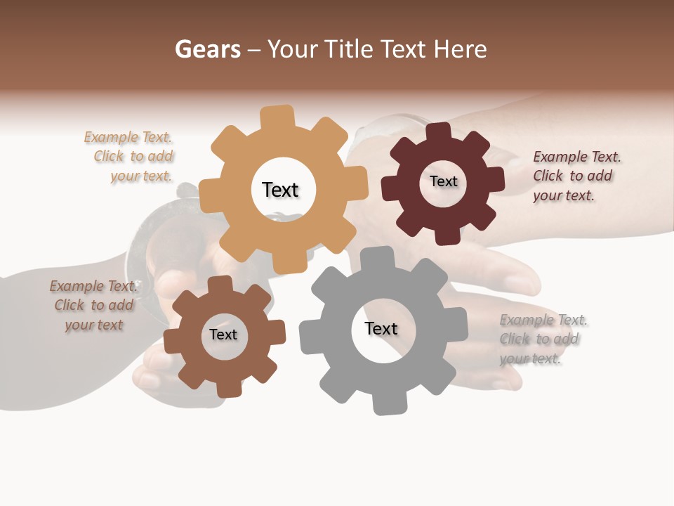 Handcuffed Hispanic Man Hands And African Woman Isolated On White Background PowerPoint Template