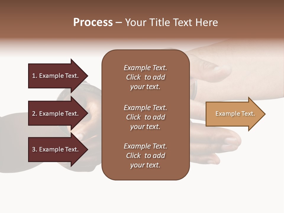 Handcuffed Hispanic Man Hands And African Woman Isolated On White Background PowerPoint Template