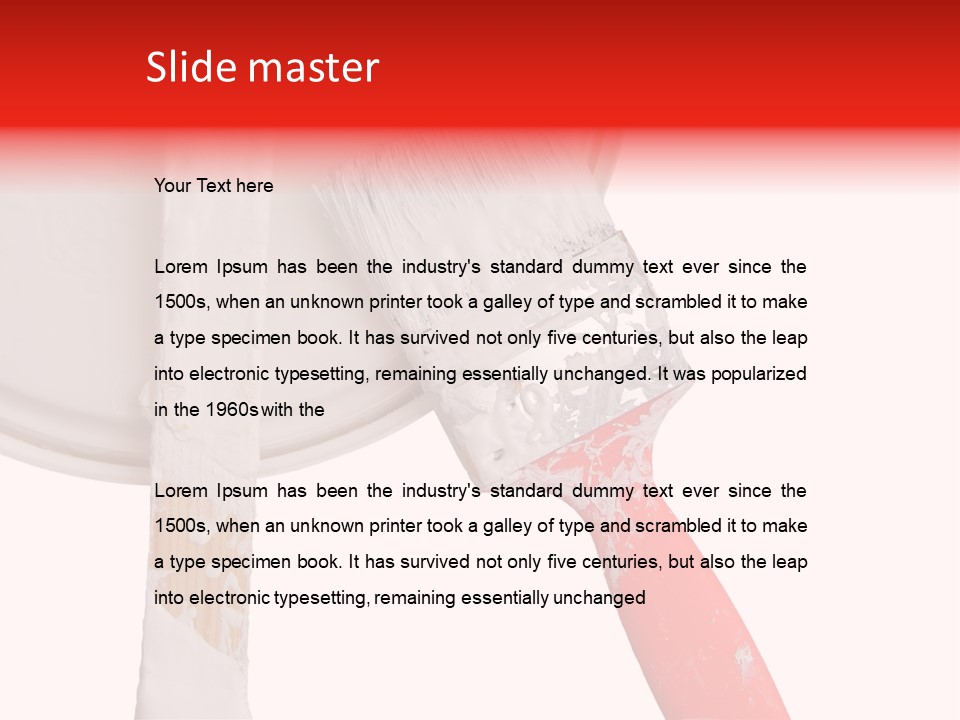 Redecorating PowerPoint Template