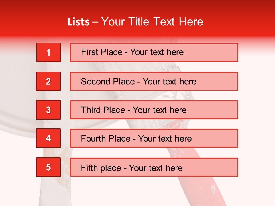 Redecorating PowerPoint Template