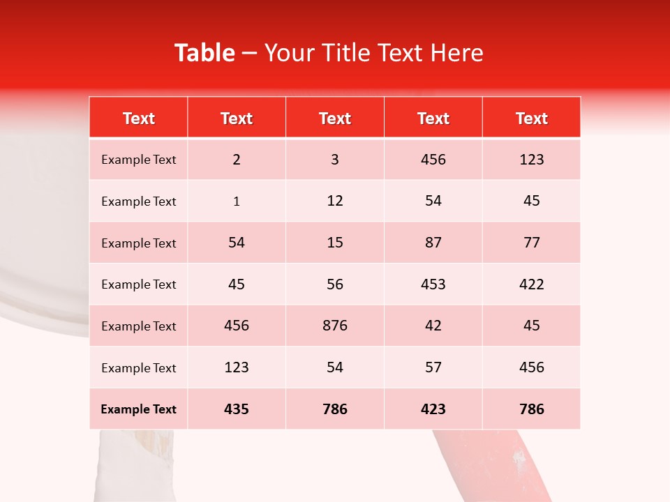 Redecorating PowerPoint Template