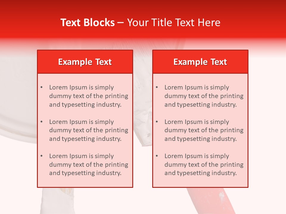 Redecorating PowerPoint Template