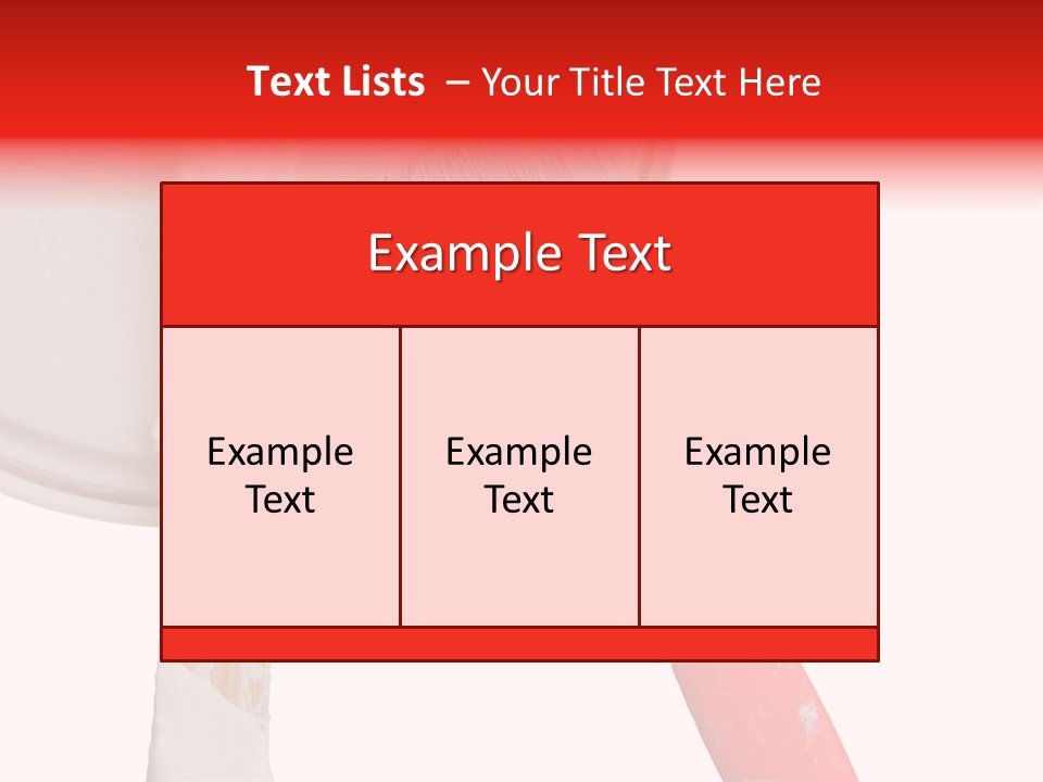 Redecorating PowerPoint Template