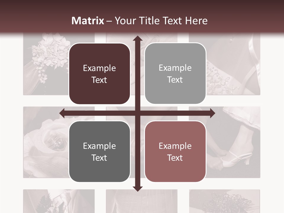 A Brochure With A Bunch Of Different Pictures PowerPoint Template