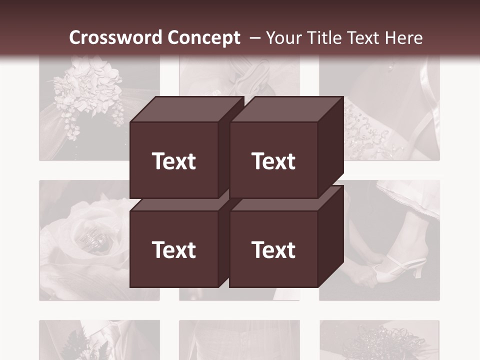 A Brochure With A Bunch Of Different Pictures PowerPoint Template