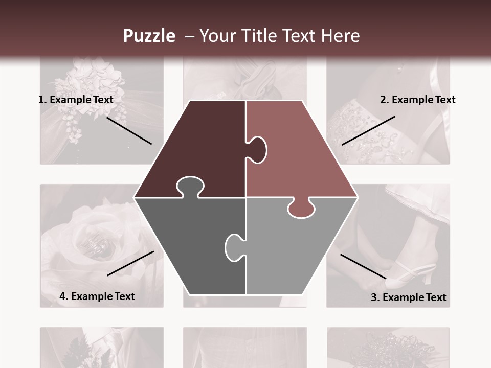 A Brochure With A Bunch Of Different Pictures PowerPoint Template