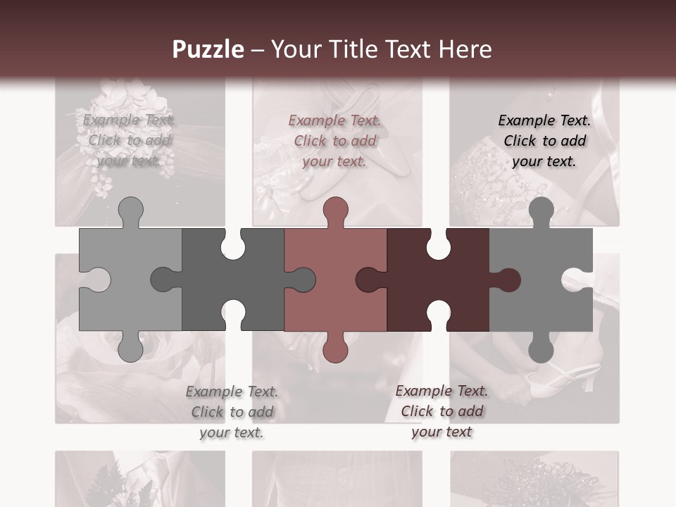 A Brochure With A Bunch Of Different Pictures PowerPoint Template