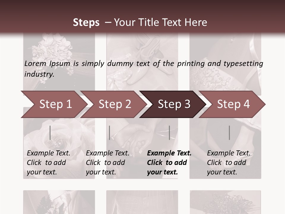 A Brochure With A Bunch Of Different Pictures PowerPoint Template