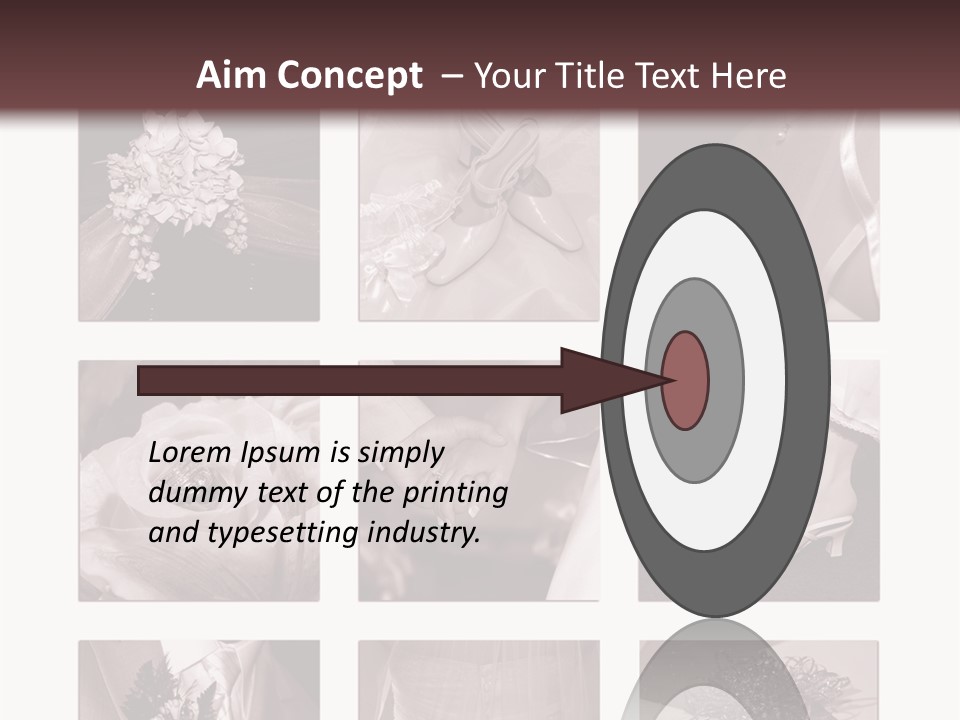 A Brochure With A Bunch Of Different Pictures PowerPoint Template