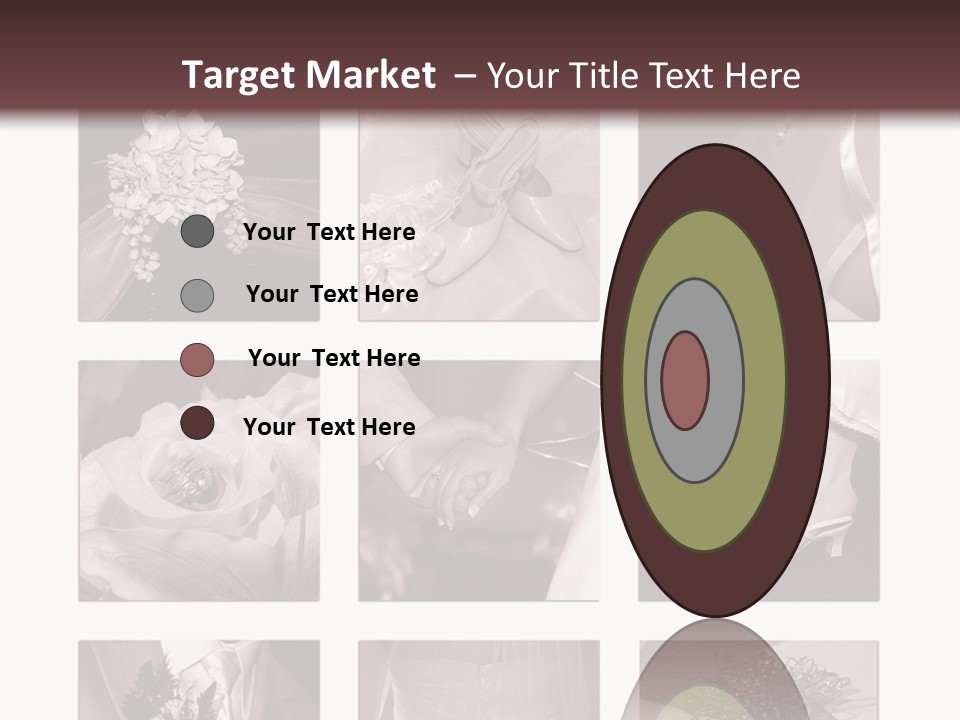 A Brochure With A Bunch Of Different Pictures PowerPoint Template