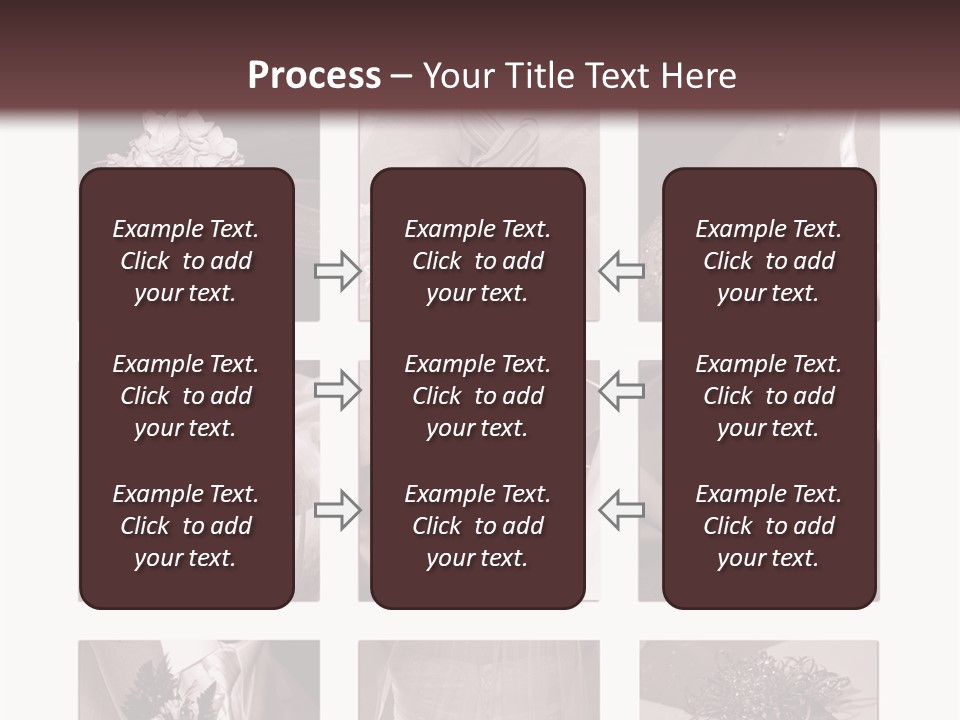 A Brochure With A Bunch Of Different Pictures PowerPoint Template