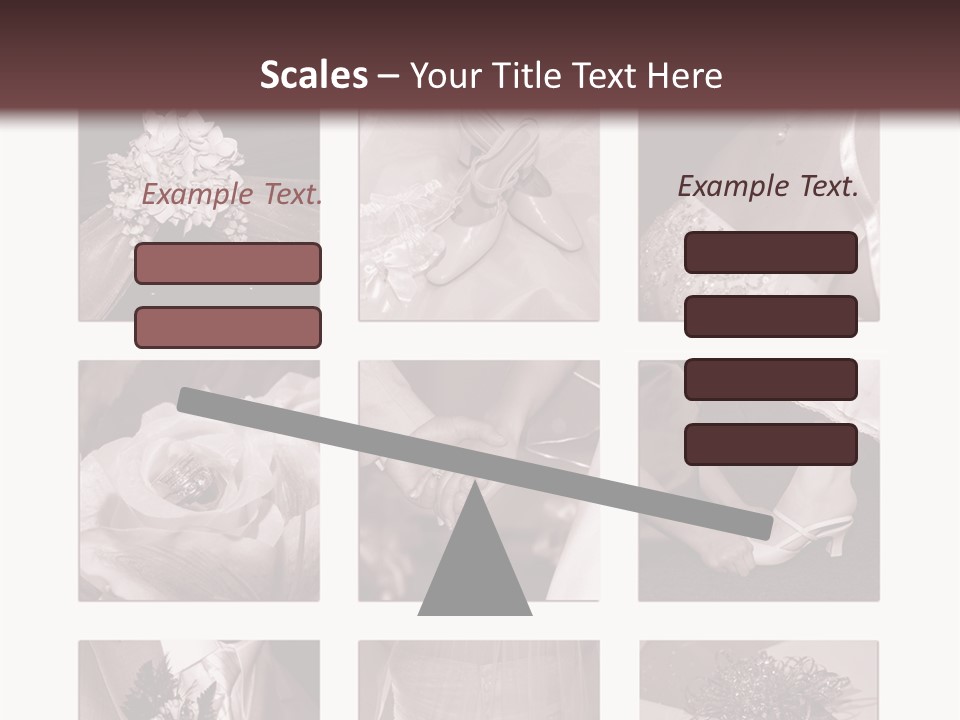 A Brochure With A Bunch Of Different Pictures PowerPoint Template