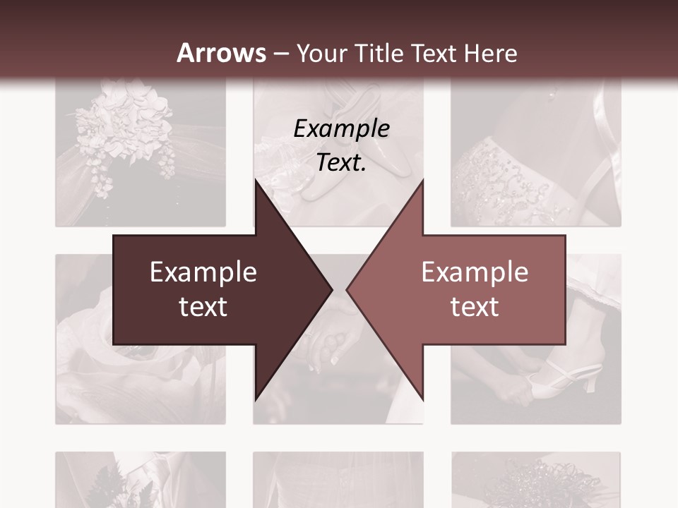 A Brochure With A Bunch Of Different Pictures PowerPoint Template