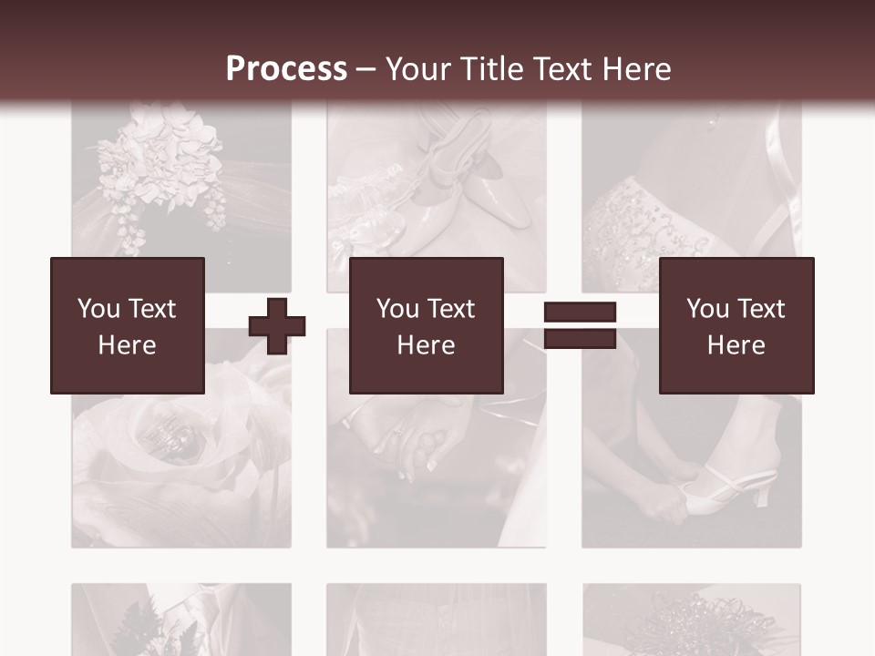 A Brochure With A Bunch Of Different Pictures PowerPoint Template