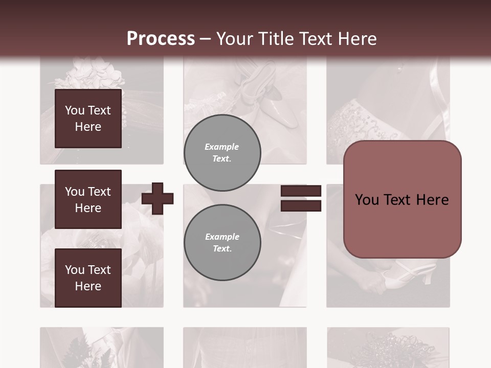 A Brochure With A Bunch Of Different Pictures PowerPoint Template