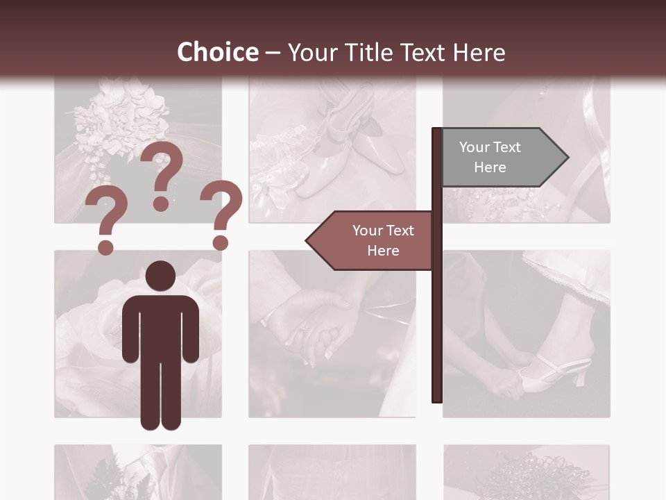 A Brochure With A Bunch Of Different Pictures PowerPoint Template