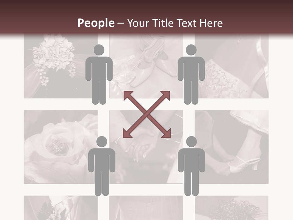 A Brochure With A Bunch Of Different Pictures PowerPoint Template