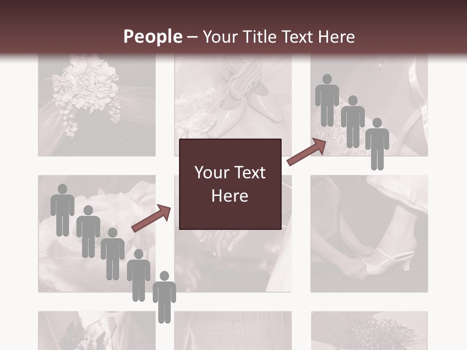 A Brochure With A Bunch Of Different Pictures PowerPoint Template