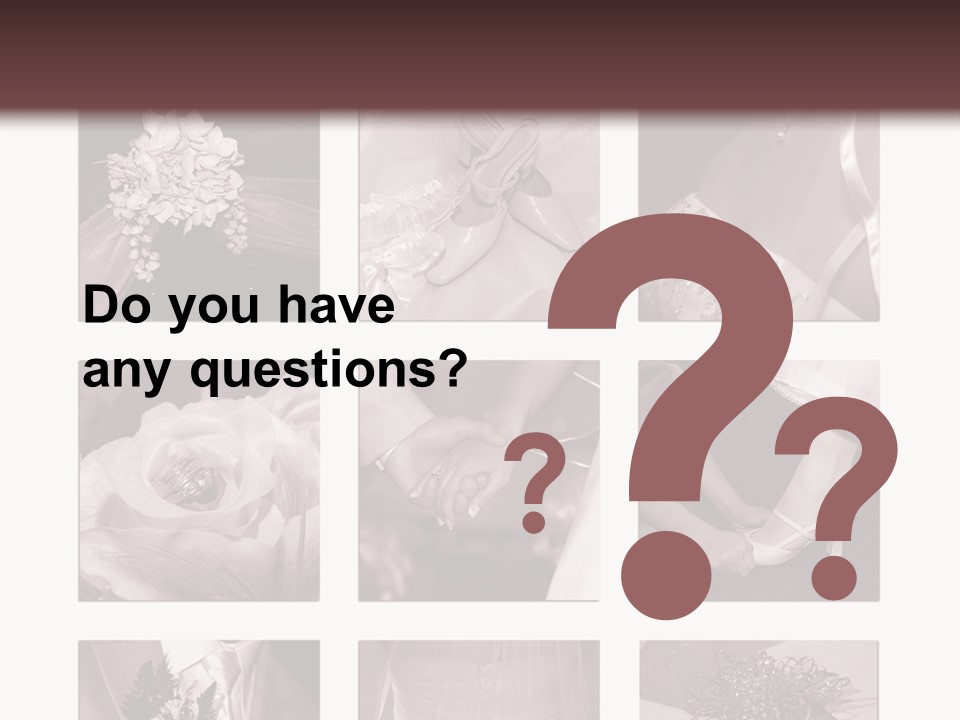 A Brochure With A Bunch Of Different Pictures PowerPoint Template