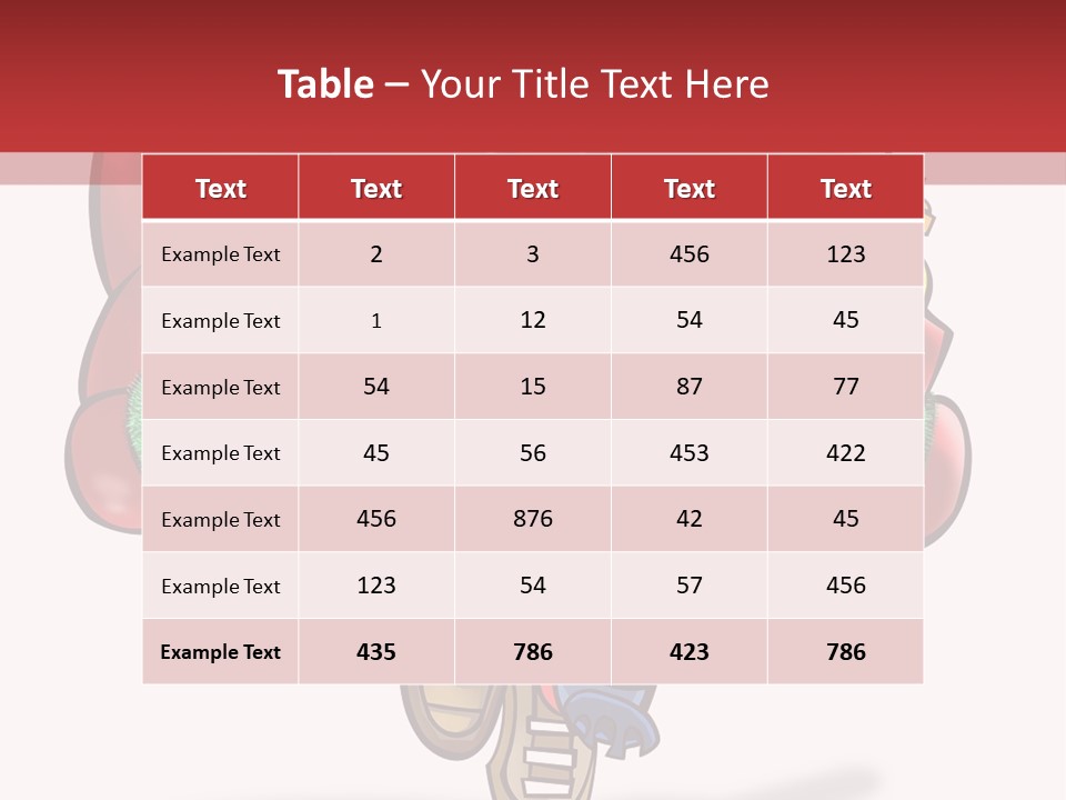 A Heart Running And Making Exercises PowerPoint Template