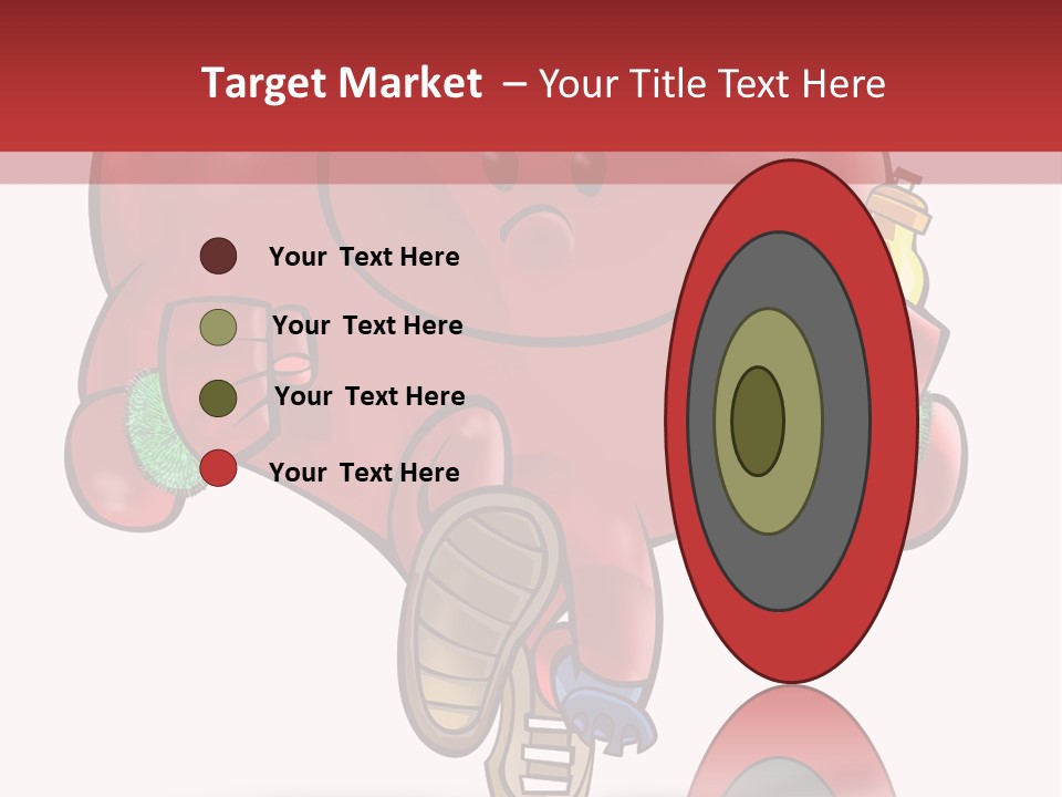 A Heart Running And Making Exercises PowerPoint Template