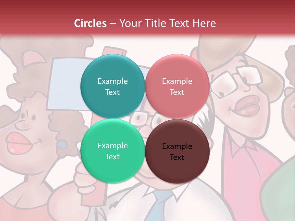 Some People Getting Together PowerPoint Template