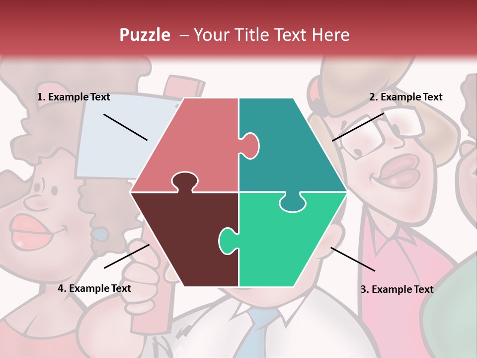 Some People Getting Together PowerPoint Template