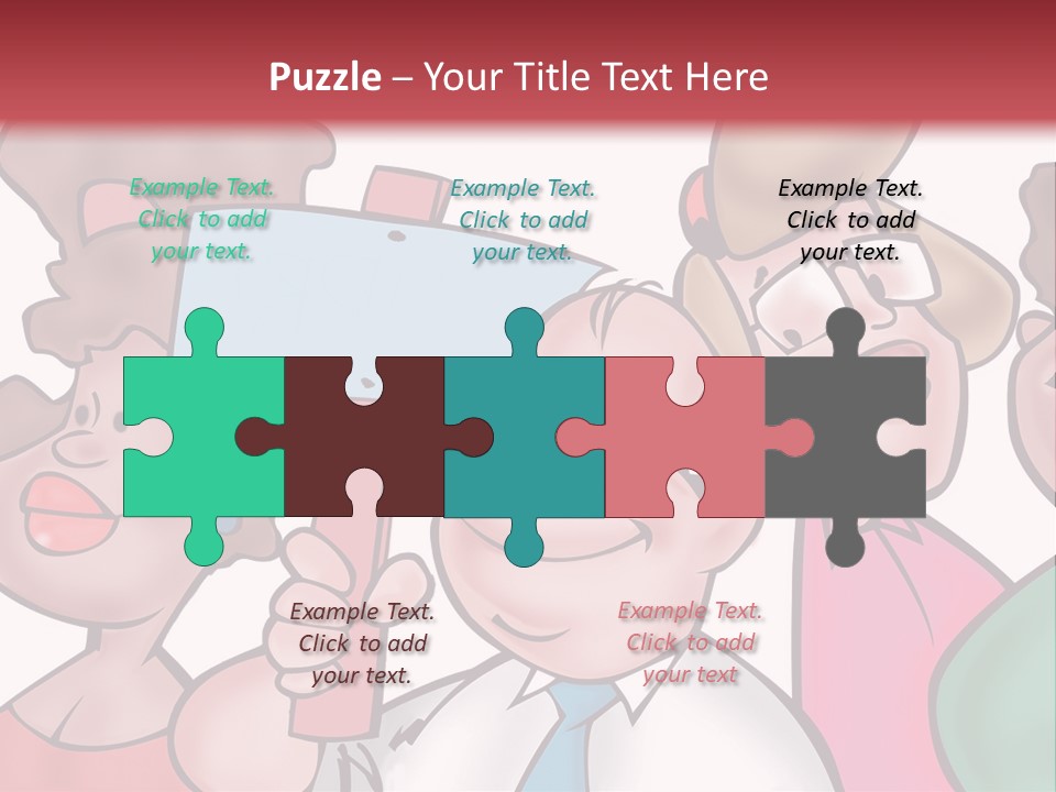 Some People Getting Together PowerPoint Template