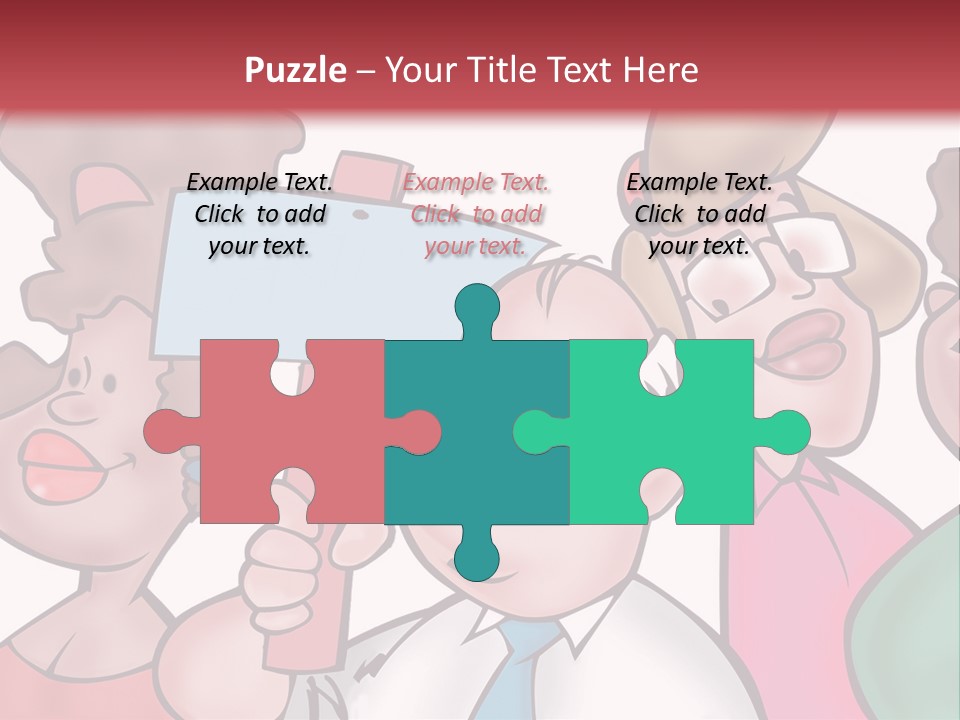 Some People Getting Together PowerPoint Template