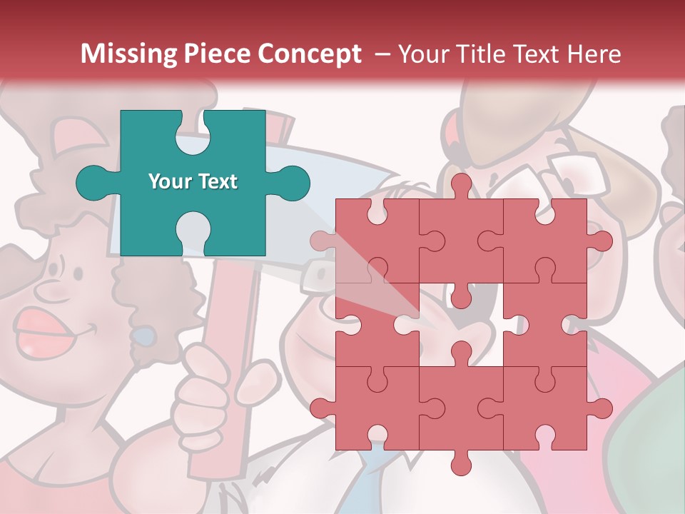 Some People Getting Together PowerPoint Template