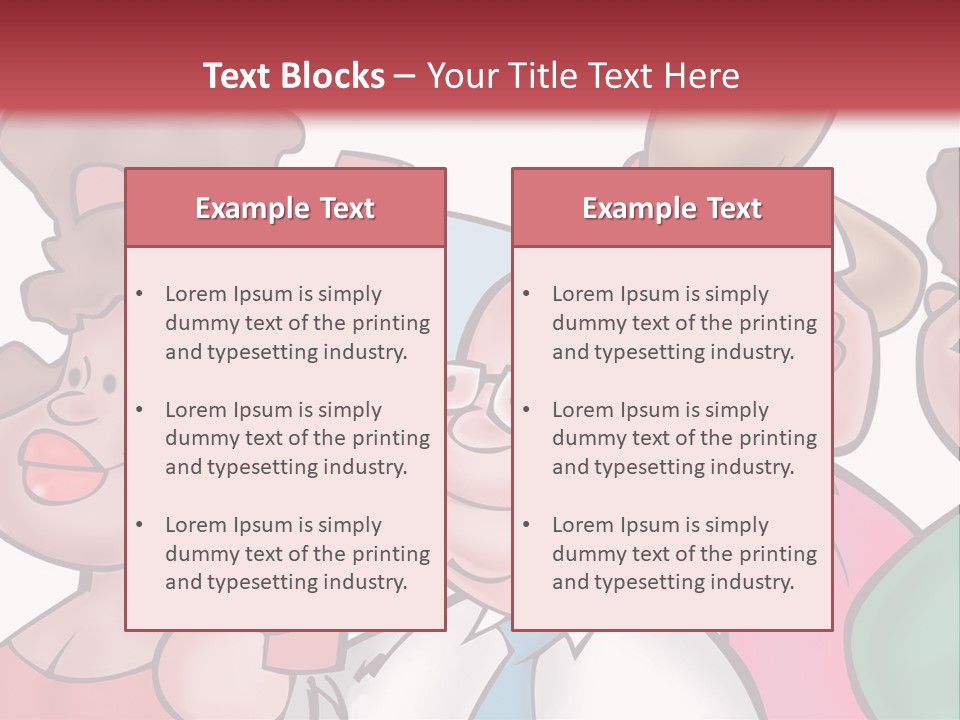 Some People Getting Together PowerPoint Template