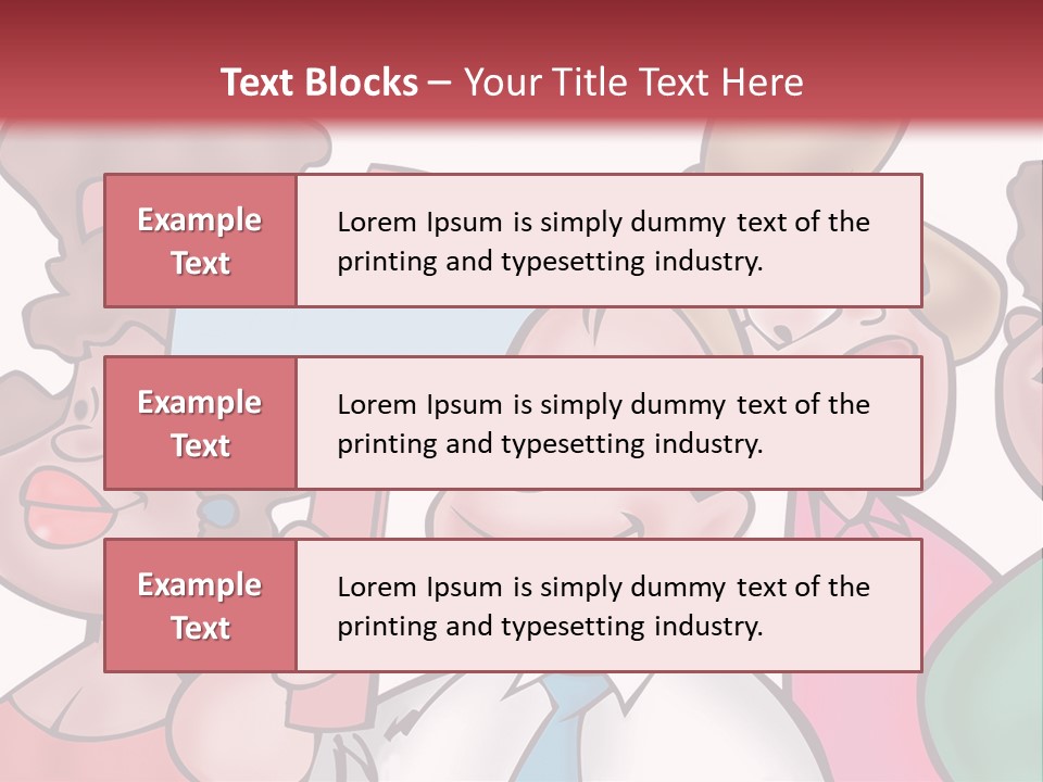 Some People Getting Together PowerPoint Template