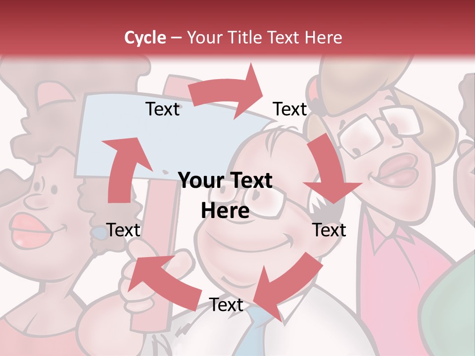 Some People Getting Together PowerPoint Template