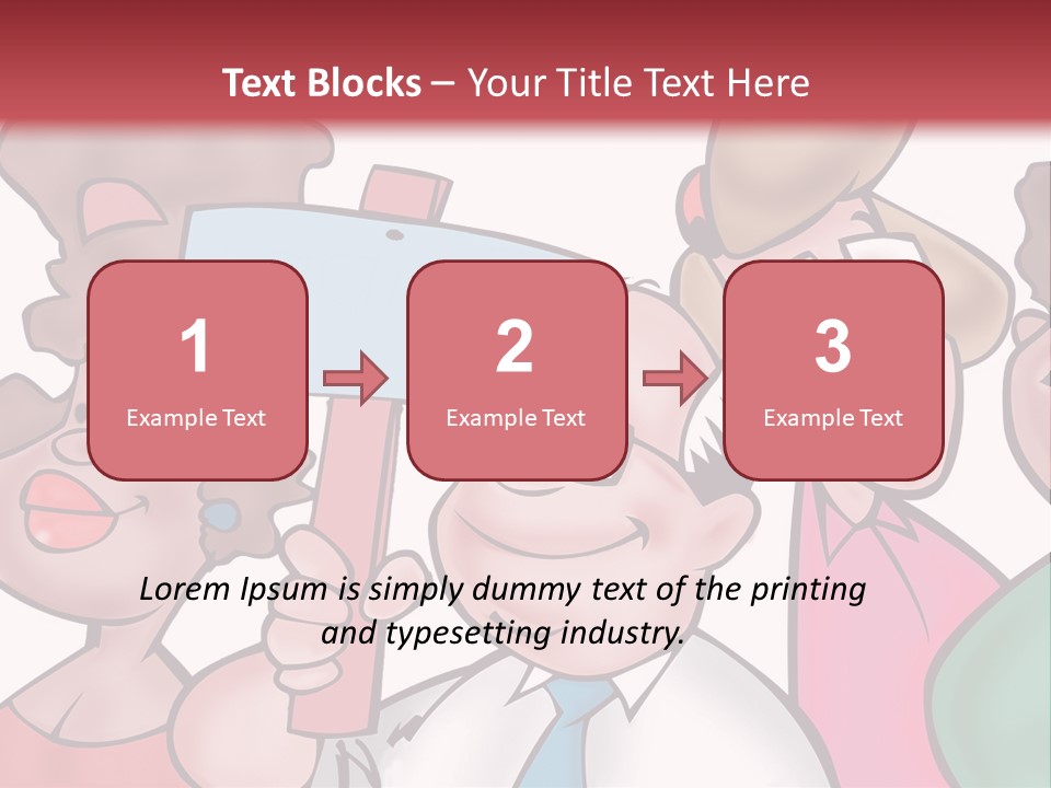 Some People Getting Together PowerPoint Template
