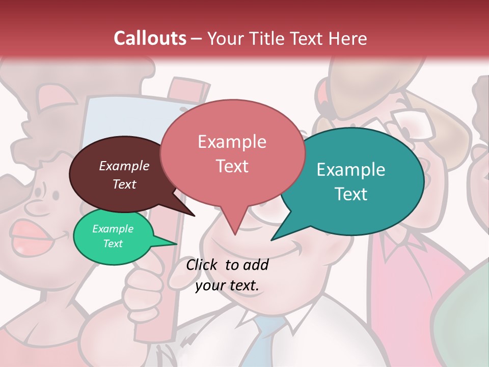 Some People Getting Together PowerPoint Template