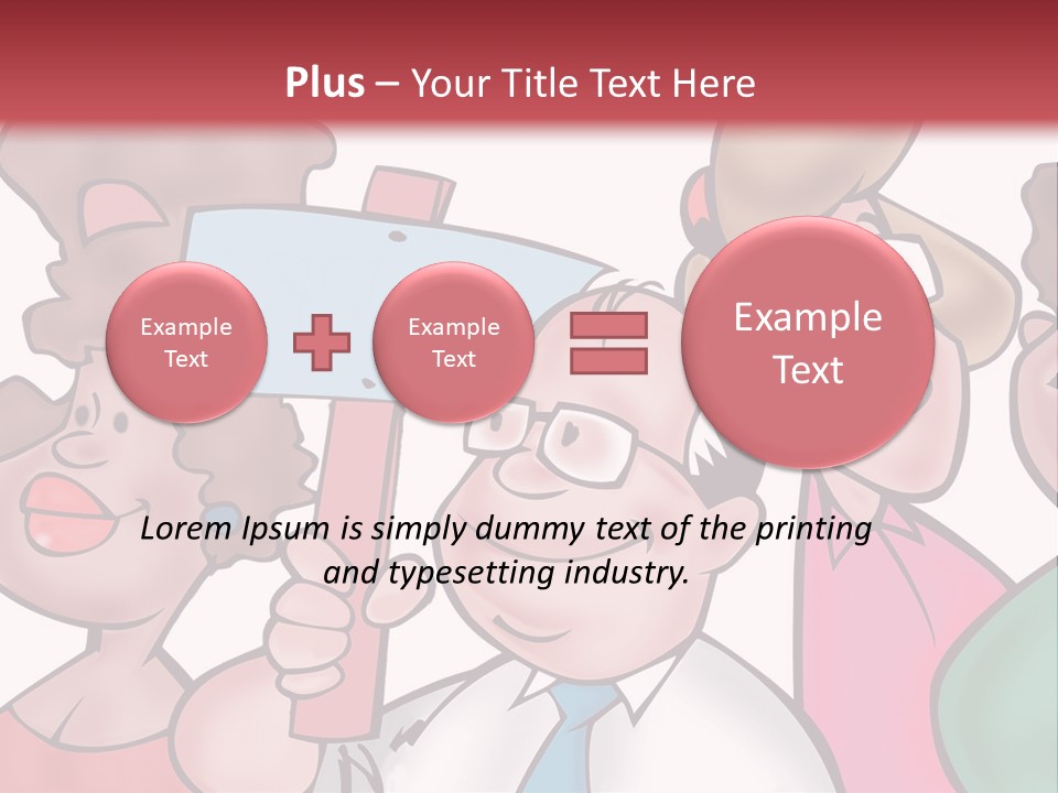 Some People Getting Together PowerPoint Template