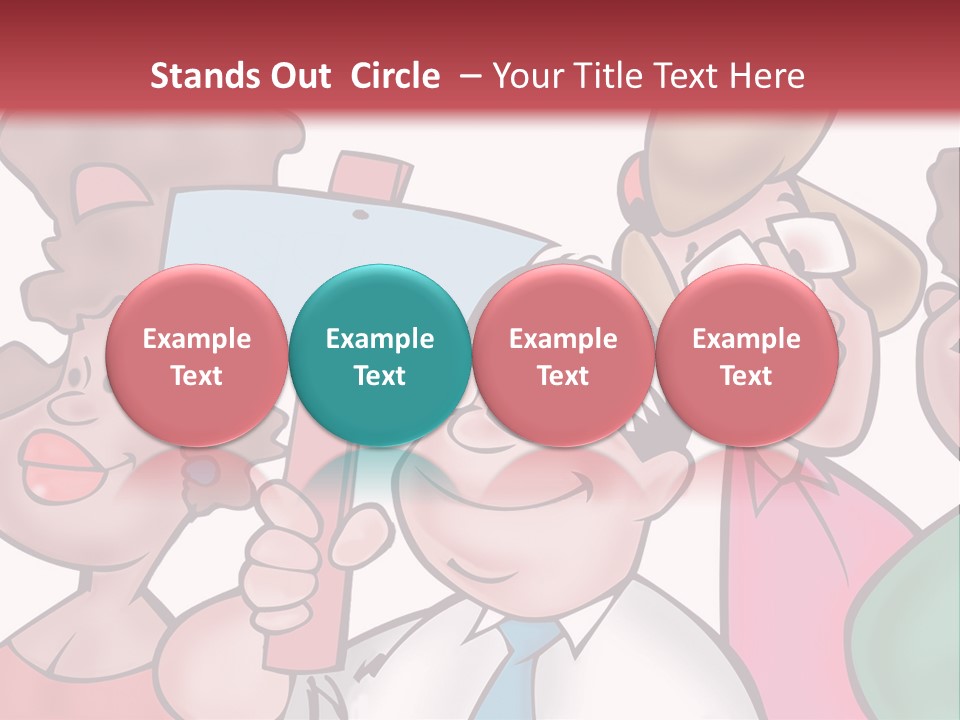 Some People Getting Together PowerPoint Template