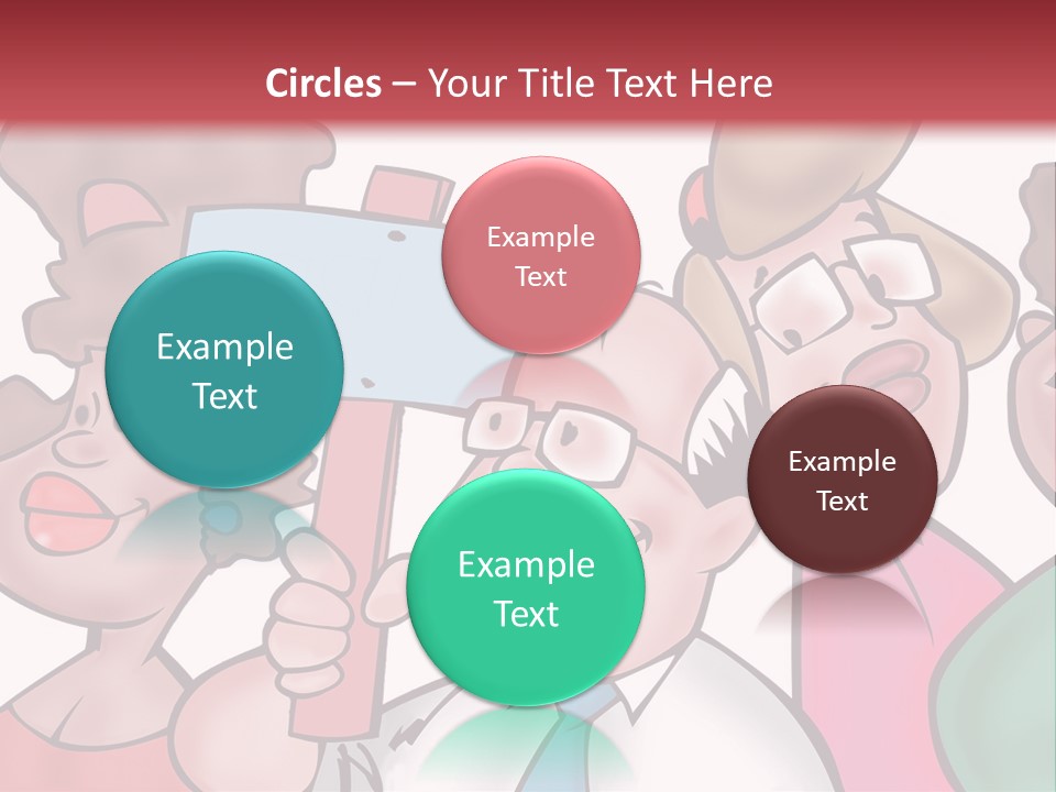 Some People Getting Together PowerPoint Template