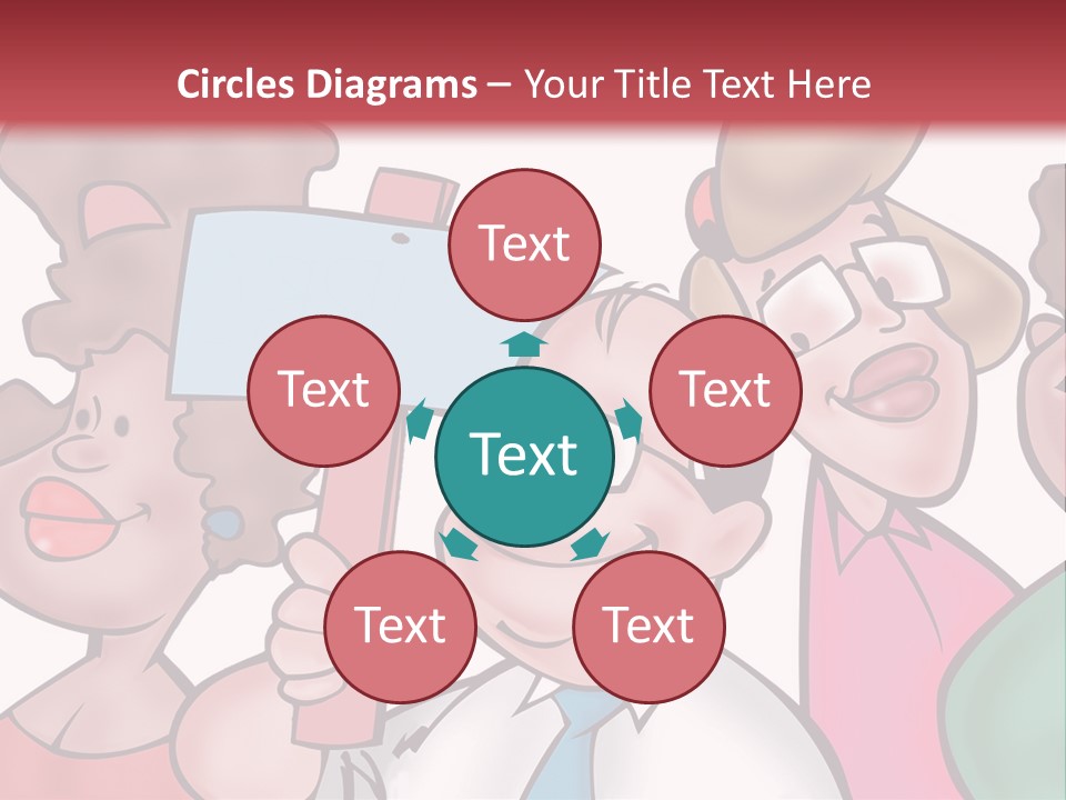 Some People Getting Together PowerPoint Template