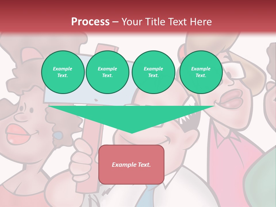 Some People Getting Together PowerPoint Template